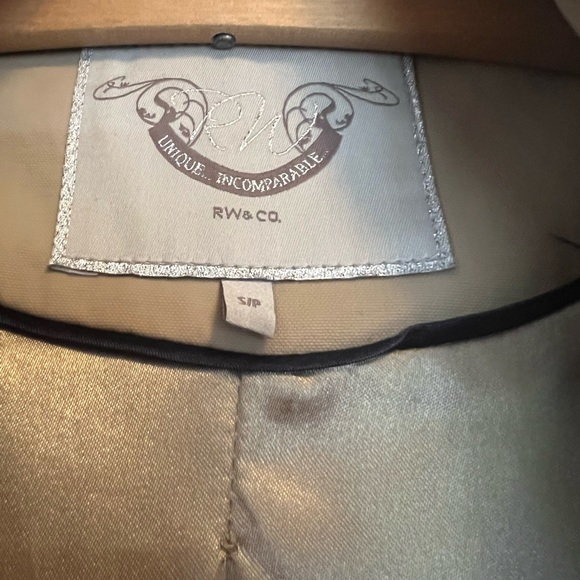 Trench Coat RW& Co - Picture 6 of 6